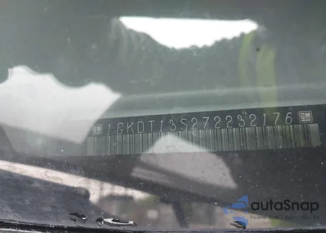 2007 GMC Envoy Sle from USA, damaged, VIN 1GKDT13S272232176